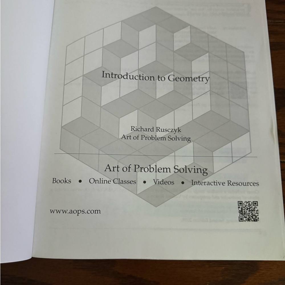Introduction to Geometry by Rusczyk - Picture 5 of 6